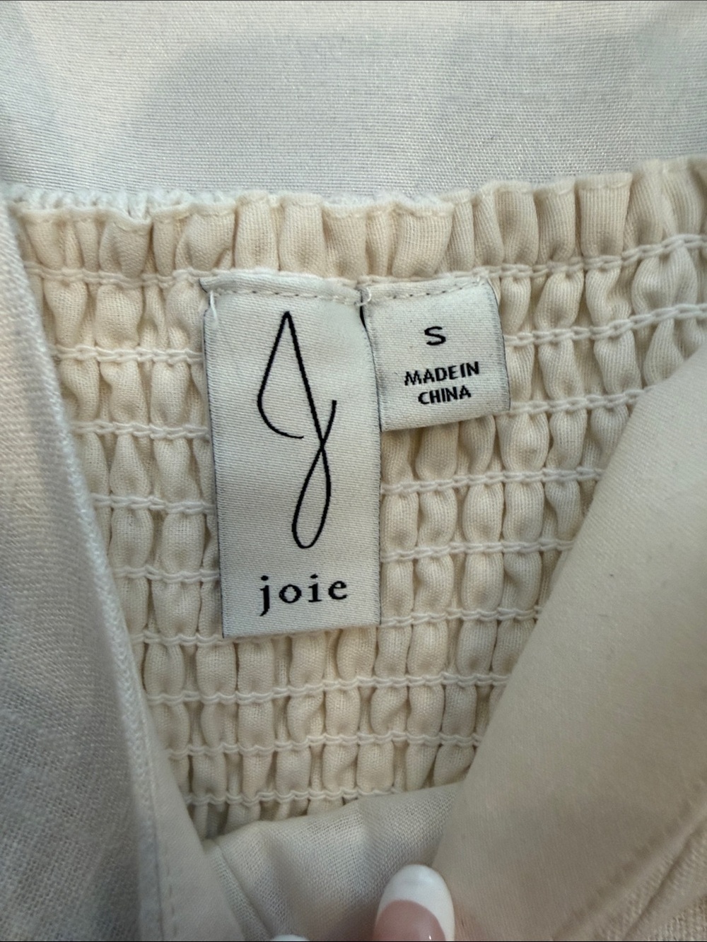 NWOT JOIE Cream & Blush Floral Midi Dress Size XS - Picture 5 of 9